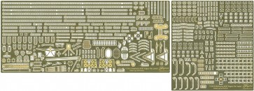Fujimi 1/700 Grade-Up Parts Series No.140 Warship NEXT Japanese battleship Nagato 1944 Genuine Etched Parts, FUJ17164, by FUJIMI