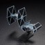 BANDAI  Star Wars Vehicle model TIE Advanced X1 & Fighter set, BAN45028, by BANDAI