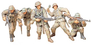 TAMIYA 1/35 MM German infantry attack team set, TAM35196, by TAMIYA