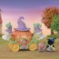 Epoch Sylvanian Families Halloween Ghost and Pumpkin Carriage Set, EPC59564, by Epoch