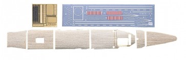 Hasegawa  1/700 aircraft carrier Akagi wooden deck for the "three-step deck", HASQG24, by HASEGAWA