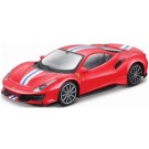 TAKARA TOMY 1/64 Tomica Presents Burago Race & Play Series 488 Pista (Red)  , TAK63008, by TAKARA TOMY