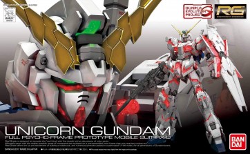 Bandai 1/144 RG Unicorn Gundam , BAN67419, by BANDAI