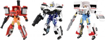 TAKARA TOMY Tomica Job Labor TJBDX Let's start Job Labor! Police Fire Emergency DX Set, TAK44898, by TAKARA TOMY