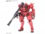 Bandai 1/144 HG Mobile Suit Gundam GQuuuuuuX Char's Zaku (GQ), BAN91903, by BANDAI