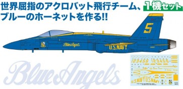 Platz 1/144 US Navy F/A-18C Hornet Blue Angels, PLZ89851, by PLATZ