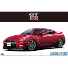 Aoshima 1/24 The Model car No.3 NISSAN R35 GT-R PURE EDITION '14  , AOS58572, by AOSHIMA