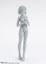 Bandai S.H.Figuarts Body-chan -School Life- Edition DX SET (Gray Color Ver.), BAC60664, by BANDAI