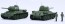 Fujimi 1/76 Special World Armor Series SOVIET MEDIUM TANK T-34/85 (2PCS)  , FUJ62425, by FUJIMI