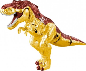 TAKARA TOMY Ania Adventure Continent Ania Kingdom Big Ania King Gold Blaze (Tyrannosaurus), TAK59496, by TAKARA TOMY