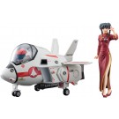 HASEGAWA 1/24 LYNN MINMAY (CHINA DRESS) W/VF-1J VALKYRIE (EGGPLANE) , HAS58479, by HASEGAWA