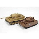 Platz 1/56 Girls und Panzer Otegoro Mokei Senshadou Panzer IV Ausf.H (Model D Kai) Ankou Team VS Tiger I Kuromorimine Girls High School Battle Set  , PLZ68405, by PLATZ