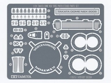 TAMIYA 1/24 TAKATA DOME NSX 05 etching parts, TAM12615, by TAMIYA