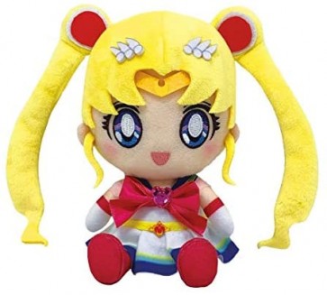 Sun Rize Pretty Guardian Sailor Moon Eternal The Movie: Chibi Plush Toy Super Sailor Moon  , SUN21588, by Sun Rize