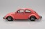 Aoshima 1/32 RakuPla Snap Kit No.20CU-CP Volkswagen Beetle Custom (Coral Pink), AOS68069, by AOSHIMA