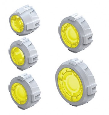 Bandai Builder's Parts HD MS Site Lens 01 Yellow (Non Scale) , BAN11771, by BANDAI