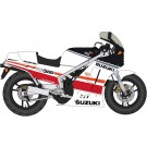 Hasegawa 1/12 Suzuki RG500 Gamma Late Model Red / White Color, HAS17645, by HASEGAWA