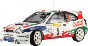 Hasegawa 1/24 Toyota Corolla WRC 1998 Monte Carlo Rally Winner  , HAS02665, by HASEGAWA