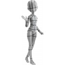 Bandai S.H.Figuarts Body-chan -Ken Sugimori- Edition -Wireframe- (Gray Color Ver.), BAC98360, by BANDAI