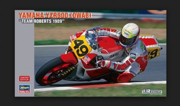 Hasegawa 1/12 Yamaha YZR500 (0WA8) "Team Roberts 1989"  , HAS17164, by HASEGAWA