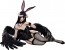 FREEing 1/4 Overlord Albedo Black Bunny Ver. Figure, FRE12988, by FREEING
