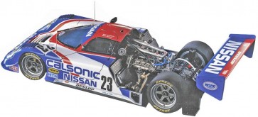 Hasegawa 1/24 Calsonic Nissan R89C "Super Detail"  , HAS10456, by HASEGAWA
