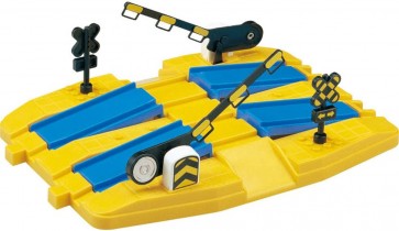 TAKARA TOMY PLA-RAIL RAILROAD CROSSING  , TAK74658, by TAKARA TOMY