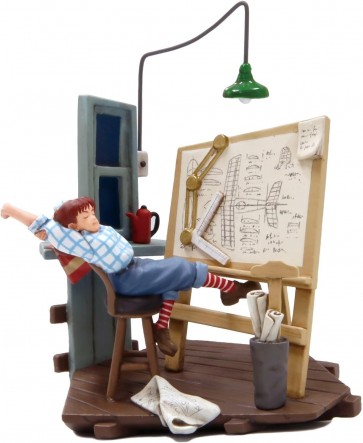 Fine Molds Studio Ghibli Vignette Collection No.2 Porco Rosso Sleepy Fio, FIN10021, by Fine Molds