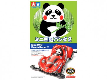 Tamiya Racer Mini 4WD MINI 4WD PANDA RACER 2 (SUPER II CHASS) , TAM80929, by TAMIYA
