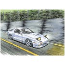 Aoshima 1/24 Initial D No.3 Ryosuke Takahashi FC3S RX-7  , AOS59586, by AOSHIMA