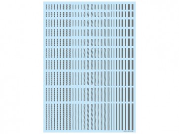 HI Q PARTS Line Decal 2 Gray (1pcs) , HIQ73776, by HI Q PARTS