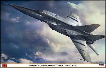 Hasegawa 1/48 MiG-25RBT Foxbat "World Foxbat"  , HAS74712, by HASEGAWA