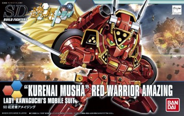 Bandai SDBF KURENAI MUSHA RED WARRIOR AMAZING , BAN06336, by BANDAI