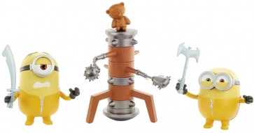 TAKARA TOMY Movie Scene Assortment Minion Kung Fu Special Training Set, TAK82993, by TAKARA TOMY