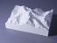 Aoshima 1/50000 Precise mountain model North Alps series ③ Yatsugatake mountain fountain , AOS50531, by AOSHIMA