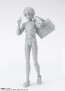 Bandai S.H.Figuarts Body-kun -School Life- Edition DX SET (Gray Color Ver.), BAC60541, by BANDAI