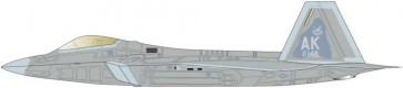 Platz 1/144 US Air Force F-22 Raptor Interceptor Mission, PLZ89882, by PLATZ