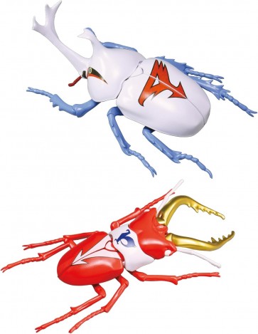 Fujimi Jiyuu Kenkyuu Series No.257 Tatsunoko Hero Edition Beetle Gatchaman Specification / Stag Beetle Polymer Specification, FUJ71746, by FUJIMI