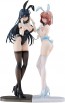 ENSOUTOYS 1/6 Black Bunny Aoi & White Bunny Natsume 2 Figure Set Limited Ver., EST26324, by ENSOUTOYS
