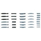 Hasegawa 1/72 X72 - 12 Aircraft Weapon VII "American Special Bomb & LANTIRN" plastic kit  , HAS51127, by HASEGAWA