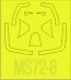 Platz 1/72 SPITFIRE MK.XVI BUBBLETOP MASK SHEET  t, PLZ56006, by PLATZ