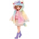 TAKARA TOMY Licca-chan LW-16 Mofumofu Colorful Cat  , TAK69277, by TAKARA TOMY