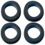 TAMIYA GP388 narrow Reston sponge tire black, TAM15388, by TAMIYA