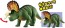 TAKARA TOMY Adventure Continent Ania Kingdom Tolly (Triceratops), TAK00580, by TAKARA TOMY