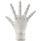 Kotobukiya ARTIST SUPPORT ITEM Glove for Hand Model R -Wireframe-, KBY62768, by KOTOBUKIYA