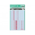 HI Q PARTS 1/144 AMP03 Caution Decal Red (1pc), HIQ80118, by HI Q PARTS