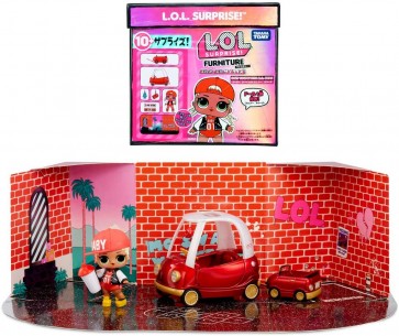 TAKARA TOMY L.O.L.Surprise! Furniture Cozy Coupe with M.C.Swarg  , TAK54815, by TAKARA TOMY
