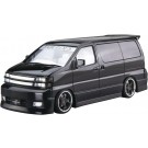 Aoshima 1/24 The Tuned Car No.43 Fabless APE50 Elgrand '00 (Nissan), AOS54529, by AOSHIMA