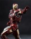 three zero 1/12 DLX Iron Man Mark 7 (Battle Damaged) (Marvel Studios' The Infinity Saga), THZ17158, by three zero