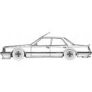 Fujimi 1/24 Touge Series No.22 GX61 Cresta Super Lucent, FUJ47539, by FUJIMI